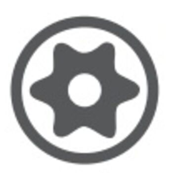 Ключ Torx Г-обр. з отвором екстрадлінний Т45, L=208 мм, 76745XL Force
