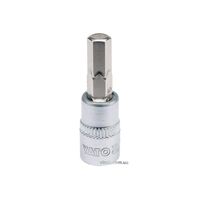 Головка торцевая квадрату 1/4 "с насадкой" HEX "M6, L = 37 мм, YT-04373 YATO