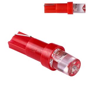 Лампа PULSO/габаритна/LED T5/1SMD-3030/12v/0.5w/3lm Red