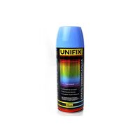 Емаль універсальна акрилова RAL5012 блакитний глянець 400мл UNIFIX 951024
