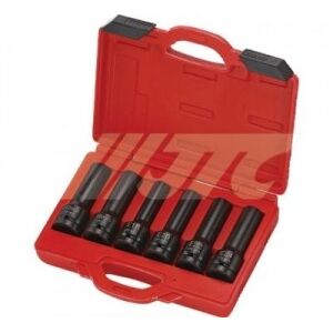 Набір головок ударних TORX E18, E20, E24,17mm, 19mm 3/4" 5 од., J605E JTC