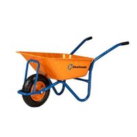 Тачка Dakar красок 90л рама синяя 0,8мм воздушное колесо, BLUETOOLS 550400