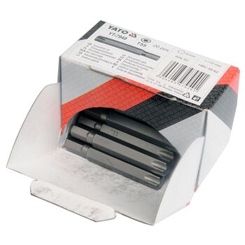 Отверточная нас. крест. 1/4", l= 50 мм, PZ 1, 50 шт., YT-7850 YATO