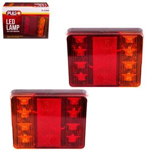 Фонарь задний BL-64908 8LED/12V/120х95х23mm/2шт (BL-64908)