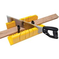 Стусло из полистирола, с ножовкой и фиксаторами, 220х 80х 40 мм, 1-20-600 STANLEY