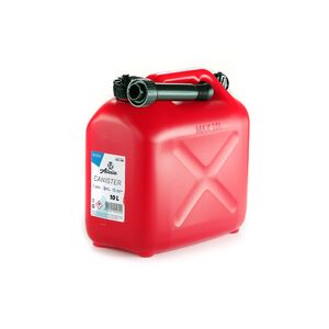 Каністра пластикова 10л HDPE з лійкою, повітряним клапаном та прозорою мірною смугою 12 Atelie