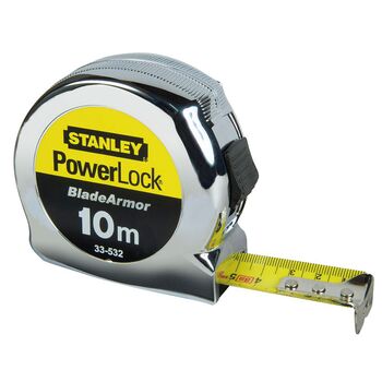 Рулетка 10 м х 25 мм армована стрічка STANLEY 0-33-532