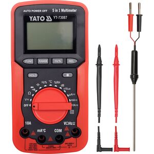 Мультиметр для вимірювювання електричних параметрів, YT-73087 YATO