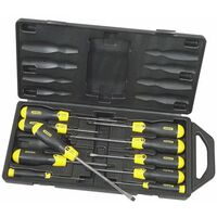 Набор отверток SL / PZ в пластмассовом футляре, 10 шт., 2-65-014 STANLEY