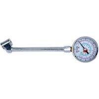 Манометр к колесам грузовиков L = 140 мм, P = 0-15 Bar 220 PSI, YT-24301 YATO