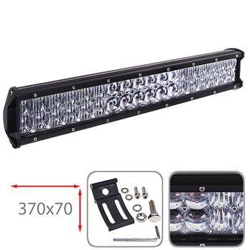 Фара прожектор LML-C2108 F-5D COMBO (36led*3w 370х70мм)