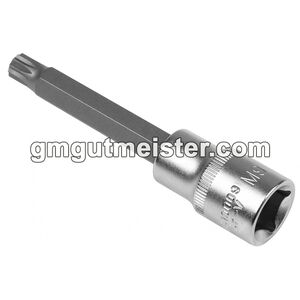 Головка торцевая с битой 1/2" spline M9 L=100 мм, BS-10009 GUT MECHANIC