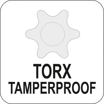 Ключ шестигранний тип "T", "TORX" Т50, двосторонній, L= 200 мм, YT-05611 YATO