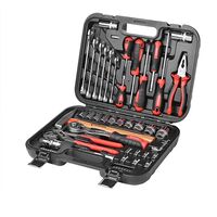 Набор инструментов 1/2" & 1/4", 56ед., Cr-V, ET-8056 INTERTOOL