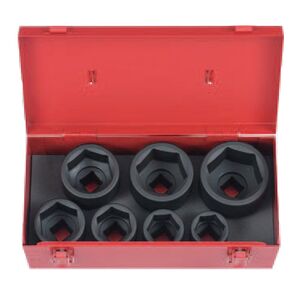 Набір головок 3/4", шестигранних 7 пр., 6071 Force