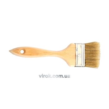 Кисть малярный плоский, b = 40 мм, h = 14 мм, 19V040 VIROK