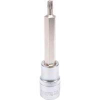 Головка торцевая квадрату 1/2 "с насадкой" TORX "удлиненная Т27, L = 100 мм, YT-04322 YATO