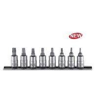 1/4" Набор головок-бит Torx с отвестием 8 пр. (T8H-T40H) (20812T Force)
