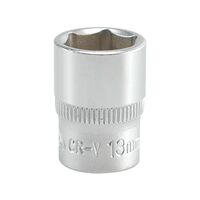 Головка торцевая 6-гранная квадрат 1/4 ", М = 13 мм, L = 25 мм, YT-1412 YATO