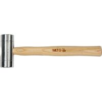 Молоток алюмінієвий Ø40 x 300 мм, m= 300 г, дерев'яна ручка, YT-45281 YATO