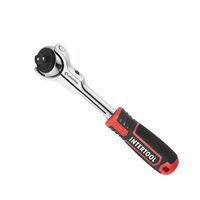 Рукоятка с храповым механизмом поворотная, 72 зуба 3/8", Cr-V STORM, ET-8008 INTERTOOL