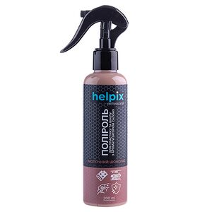 Полироль для пластика и винила HELPIX Professional 200мл тригер (МОЛОЧНЫЙ ШОКОЛАД) (6447)