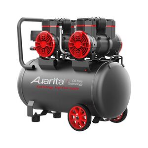 Компресор безмасляний поршневий 50л AUARITA 2-1450X2F50