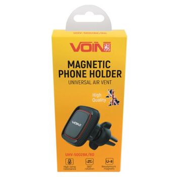 Тримач мобільного телефону VOIN UHV-5002BK / RD магнітний на дефлектор (UHV-5002BK / RD)