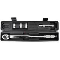 Динамометрический Ключ 1/2 "42-210Н + 3 головки и удлинитель, Nitello N10064