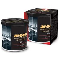 Ароматизатор Sport Lux гель консервная Серебро (Silver) Areon 085028