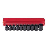 Набор ударных головок 1/2" 10пр. 11-24мм (4109 Force)