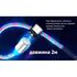 Кабель магнитный Multicolor LED VOIN USB - Micro USB 3А, 2m, (быстрая зарядка/передача данных (VC-1