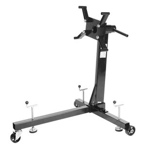 Кантователь двигателя 340кг (3 колеса, 3 страховочных упора), RF-T23402 ROCKFORCE