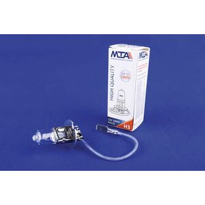 Лампа автомобильная H3 12V 100W PK22S (ближняя/дальняя, противотуманная) MTA 80311 HBC1
