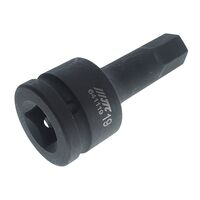 Головка HEX 19мм L=100мм ударная 3/4", 641119 JTC