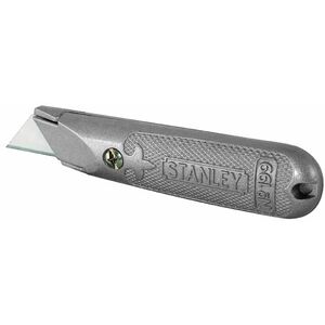 Нож 19мм трапеция 140мм фиксированое лезвие серия 199 (уп.12), 1-10-199 Stanley