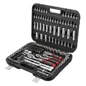 Набор инструментов 1/2" & 3/8" & 1/4", 171ед., Cr-V STORM, ET-8171 INTERTOOL