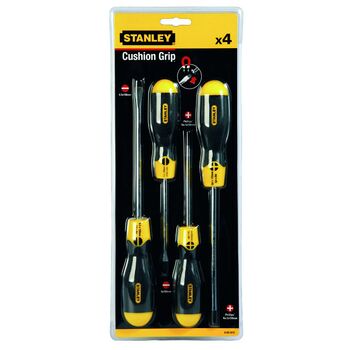 Набор отверток CushionGrip, 4 шт., 0-65-013 STANLEY
