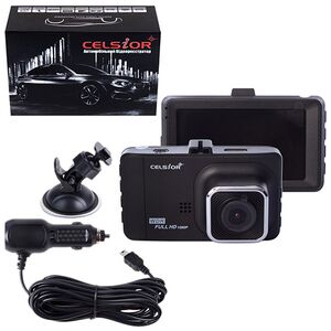 Автомобильный цифровой видеорегистратор CELSIOR DVR F808 FHD (DVR F808 FHD)