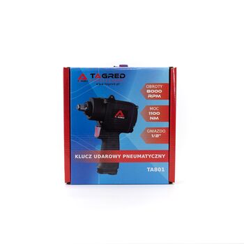 Гайковерт пневматический ударный TAGRED 1/2 "1100 Нм сокращен, 72811 PROFLINE