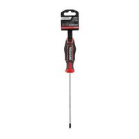 Отвертка крестовая PH1*150 мм, S2, STORM, VT-3418 INTERTOOL