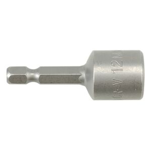 Насадка торцева магнітна 6-гранна HEX M12 x 48 мм, HEX ?= 1/4", YT-1517 YATO