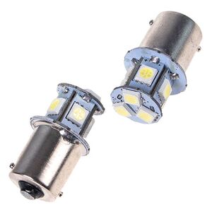 Лампа діодна S25 1156-5050-8SMD 1контакт 08234