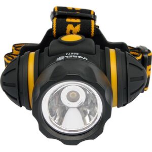 Ліхтар на чоло, ударостійкий 3-функції, 3 батарейки ААА, 1 LED/ 1 W, 88674 VOREL