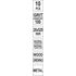 Лента шлифовальная бесконечная 20х520 мм, P100, к пневмошлифмашины YT-09742 пак. 10 шт., YT-09749 YATO
