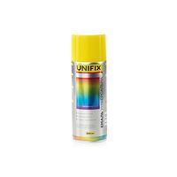 Эмаль акриловая универсальная RAL 1023 Желтый гл. 400мл UNIFIX 941006