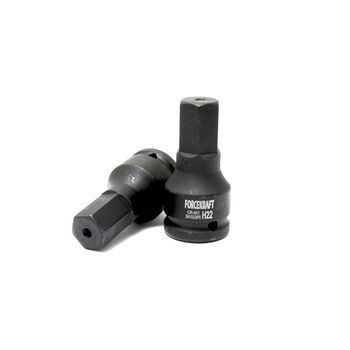 Головка-біта ударна 6-гранна 17мм, 3/4 ", FK-26410017MPB FORCEKRAFT