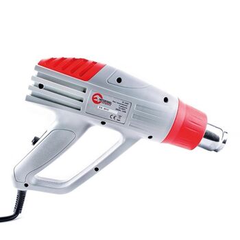 Фен технiчний, 2000 Вт,3 режими,60-600 С,300-500 л/хв, DT-2420 INTERTOOL