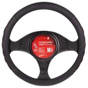 Чохол керма VLOD-L283 BK / RD M черн-красн / БО / перфоров / шкіра (VLOD-L283 BK / RD M)