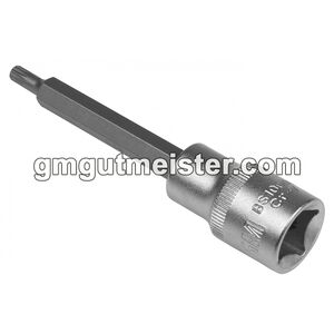 Головка торцевая с битой 1/2" spline M5 L=100 мм, BS-10005 GUT MECHANIC